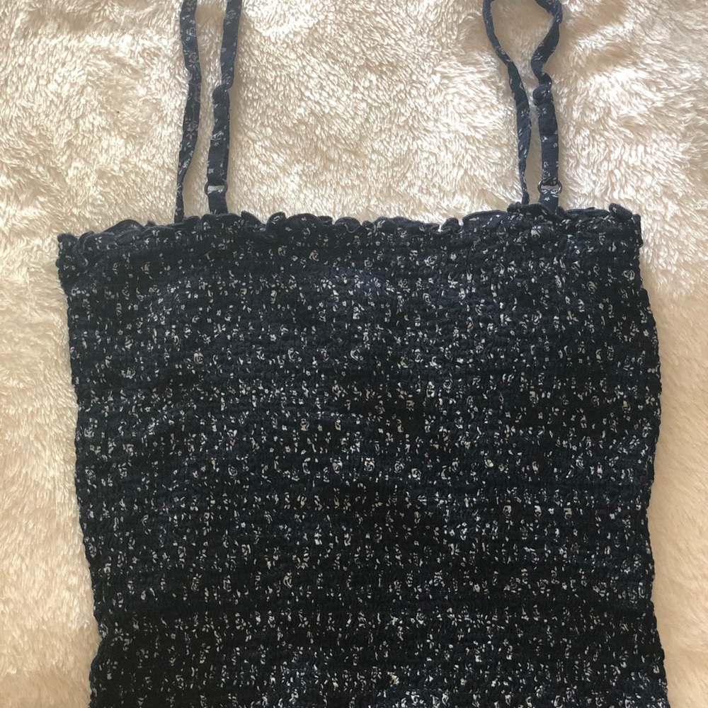 Navy blue brandy tank(one size)